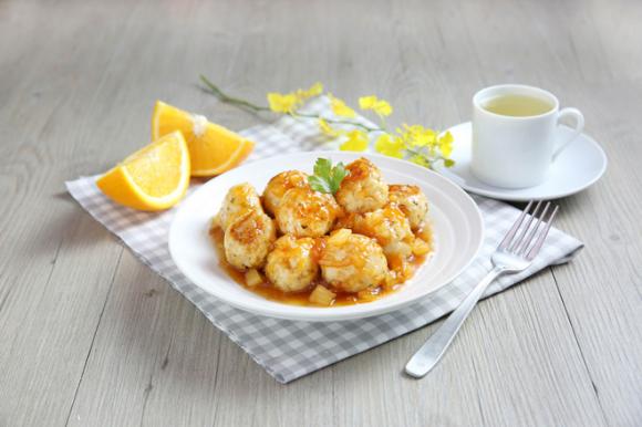 Gà viên sốt cam - người lớn hay trẻ nhỏ đều mê mẩn - Ảnh 7. Gà viên sốt cam - người lớn hay trẻ nhỏ đều mê mẩn - Ảnh 7.