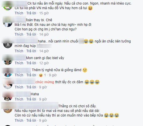 Đừng tưởng chồng chăm vào bếp là hay, cô vợ này bao năm dở khóc dở cười với tác phẩm nổi lềnh phềnh chồng nấu - Ảnh 4. Đừng tưởng chồng chăm vào bếp là hay, cô vợ này bao năm dở khóc dở cười với tác phẩm nổi lềnh phềnh chồng nấu - Ảnh 4.