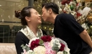 Cường Đô La dành nụ hôn ngọt ngào mừng sinh nhật bà xã Đàm Thu Trang