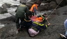 Trắng đêm cứu du khách bị rơi xuống vực sâu khi đi phượt 1 mình trên đèo Hải Vân