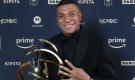 Mbappe nhận danh hiệu cầu thủ hay nhất, Messi vắng mặt trong buổi lễ trao giải