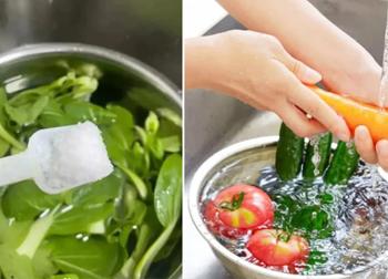Ngâm rau quả trong nước muối có phải là cách hiệu quả để loại bỏ thuốc trừ sâu?