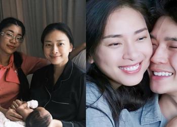 Nhan sắc 'mẹ bỉm' Ngô Thanh Vân thế nào sau khi sinh con gái đầu lòng?