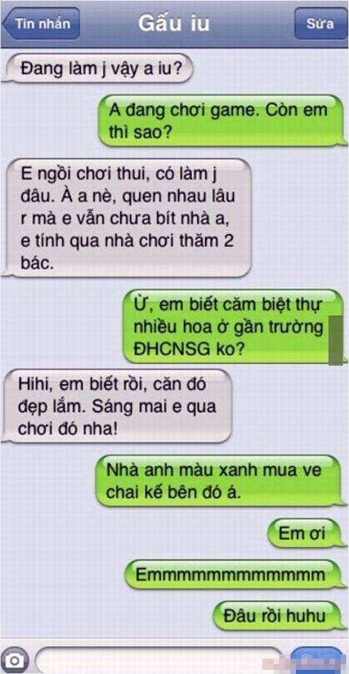 Cười bể bụng với tin nhắn chế hài hước (P23) Cười bể bụng với tin nhắn chế hài hước (P23)