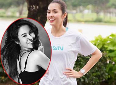 Diệp Lâm Anh chạy đua cùng Hà Tăng 