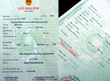 Sẽ không còn giấy khai sinh, sổ hộ khẩu