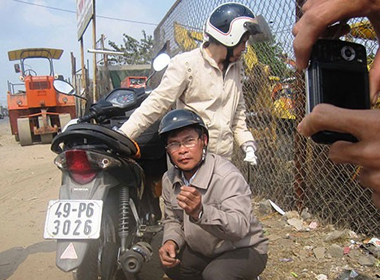 'Đinh tặc' xuất hiện trên đường ở TP.HCM 