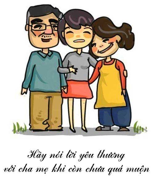 Nghẹn ngào với truyện tranh 'hãy nói lời yêu thương cha mẹ' - 8