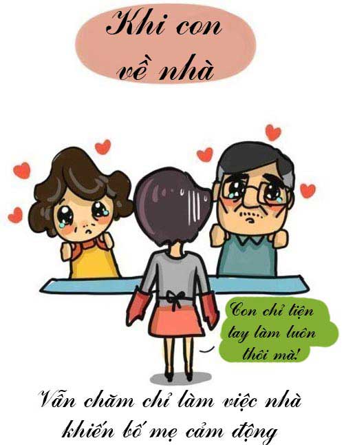 Nghẹn ngào với truyện tranh 'hãy nói lời yêu thương cha mẹ' - 8