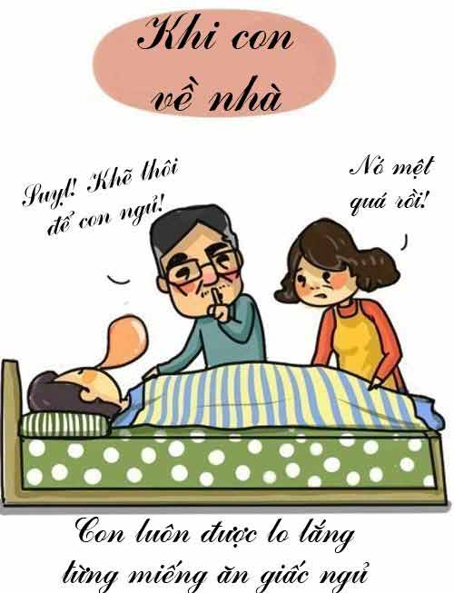 Nghẹn ngào với truyện tranh 'hãy nói lời yêu thương cha mẹ' - 10