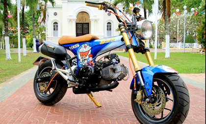 Honda nhỏ bé 'hóa thân' Honda MSX 125 full động cơ dàn áo khó tin