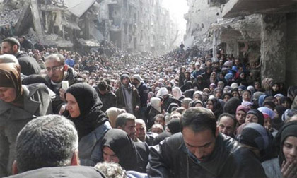 Khủng bố IS lần đầu tiên tấn công thủ đô Syria