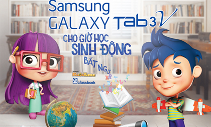 Cùng Samsung Galaxy Tab3 V đi tìm nhà thông thái
