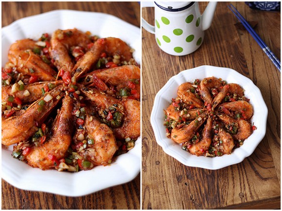 Tôm chiên giòn sốt muối tiêu 3