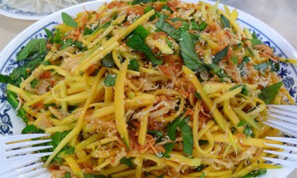 Gỏi xoài mực khô