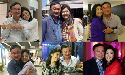 Bức ảnh cựu Thủ tướng Thái Lan đăng tải mừng sinh nhật anh trai Thaksin gây sốt