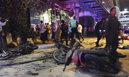Phát hiện thêm hai nghi phạm trong vụ đánh bom Bangkok