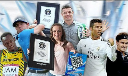 Cristiano Ronaldo nhận kỷ lục thế giới
