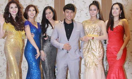 NTK Ngọc Long tặng váy dạ hội tại kỷ niệm 1 năm ấn phẩm Doanh nhân toàn cầu