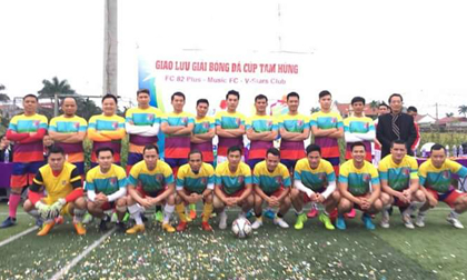 CLB bóng đá V-STARS mới thành lập 3 tháng đã vô địch giải TAM HÙNG