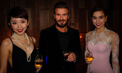 Hồ Ngọc Hà, Tóc Tiên sang Thượng Hải tái ngộ David Beckham