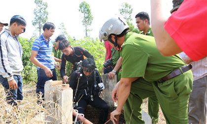 Bình Phước Giết người, dìm xác xuống hồ phi tang