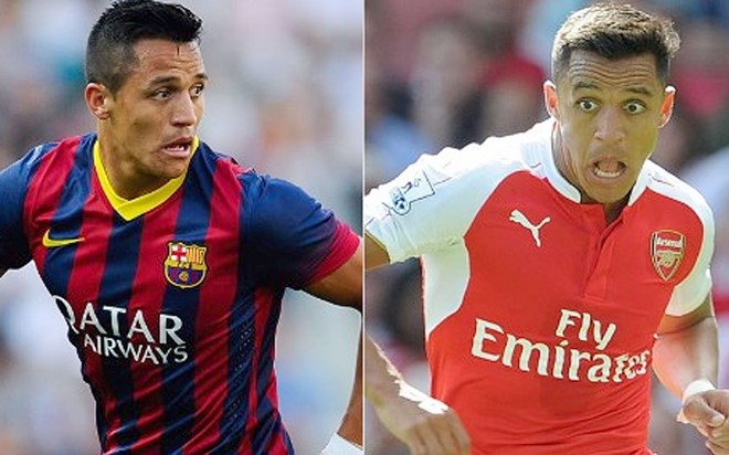 Các ngôi sao từng khoác áo cả Barcelona và Arsenal