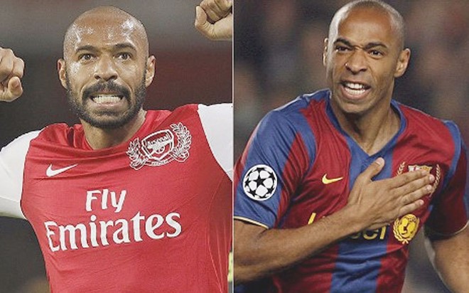 Các ngôi sao từng khoác áo cả Barcelona và Arsenal