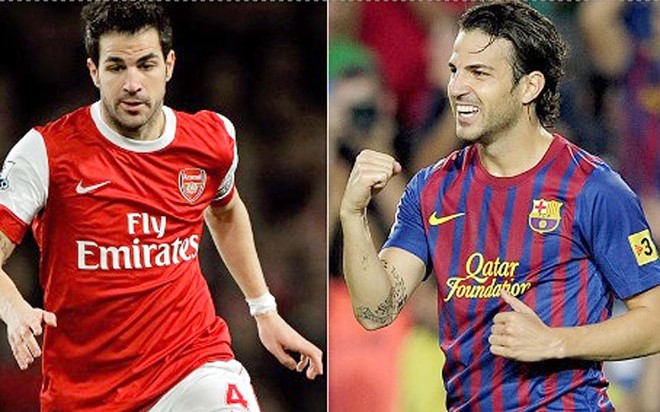Các ngôi sao từng khoác áo cả Barcelona và Arsenal