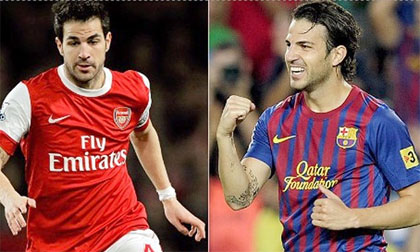 Các ngôi sao từng khoác áo cả Barcelona và Arsenal