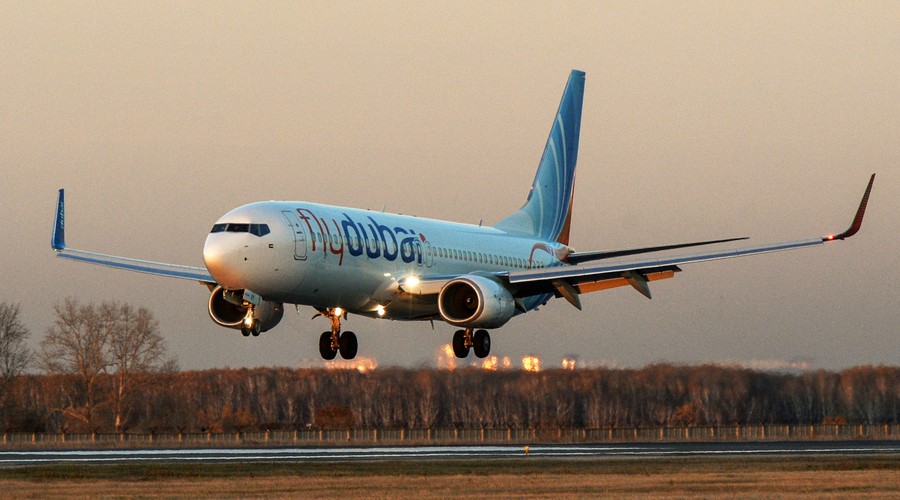 Một máy bay của FlyDubai. Ảnh: Sputnik