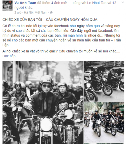 MC Anh Tuấn nghẹn ngào kể câu chuyện kì diệu xảy ra trong lễ tang Trần Lập - Ảnh 1