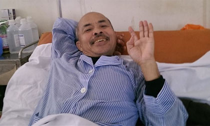 NSƯT Hán Văn Tình nhập viện trở lại
