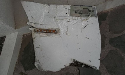 Tìm thấy mảnh vỡ nghi của máy bay MH370 gần đảo Mauritius