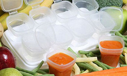 Cách bảo quản đồ ăn dặm không mất chất