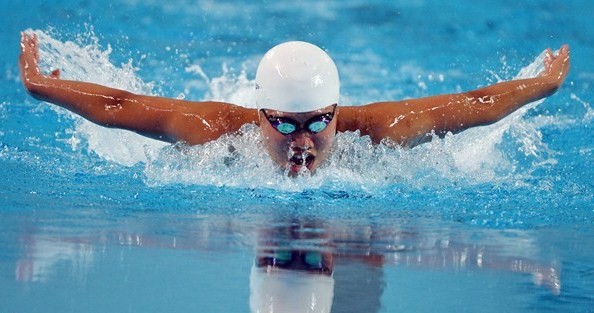 Ánh Viên đang tích cực chuẩn bị cho Olympic 2016, nơi cô đã đạt 3 chuẩn. Ảnh: Hoàng Hà