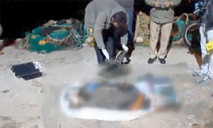 Sốc: Thi thể bé gái tị nạn Syria mắc vào lưới ngư dân