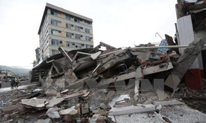Ecuador lại hứng chịu trận động đất kinh hoàng 7,2 độ Richter