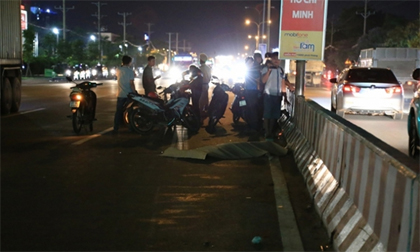 Nam thanh niên tử vong vì lao xe vào dải phân cách