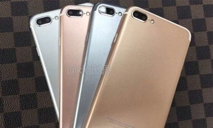 4 phiên bản màu sắc khác nhau của iPhone 7 Plus