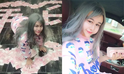 Nổi tiếng, 'cô gái mặt rắn lai giữa 8 dòng máu' bắt đầu tung ảnh khoe của quá lố