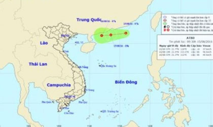 Dự báo thời tiết ngày 16/8: Áp thấp khiến nhiều khu vực mưa dông
