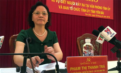 Khởi tố vụ án 'giết người' tại trụ sở Tỉnh ủy Yên Bái