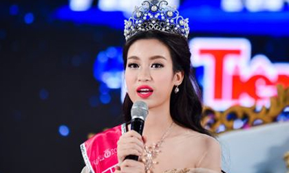 Hoa hậu Mỹ Linh nói gì về scandal tục tĩu, hỗn láo với thầy cô?