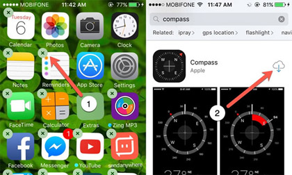 Cách xóa các ứng dụng gốc khỏi màn hình iPhone