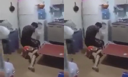 Clip chồng đánh vợ dã man vì bất đồng chuyện dạy con gây phẫn nộ, nhưng sự thật là...