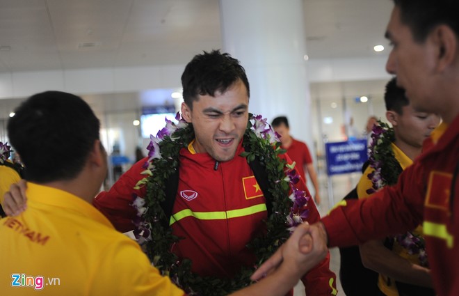 Futsal Viet Nam duoc thuong 1,5 ty dong khi ve nuoc hinh anh 8