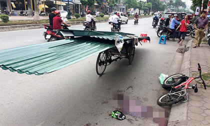 Người xích lô chở tấm tôn khiến bé trai 10 tuổi thiệt mạng sẽ phải chịu trách nhiệm thế nào?