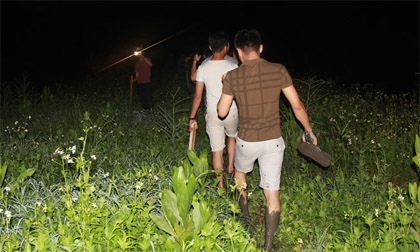 Hàng trăm người xuyên đêm lùng nghi phạm giết 4 bà cháu