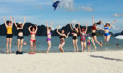 Bãi Dài, bãi biển miền Bắc siêu hot cho chuyến du lịch mùa thu
